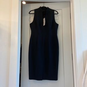 NEW black halo classic shift dress